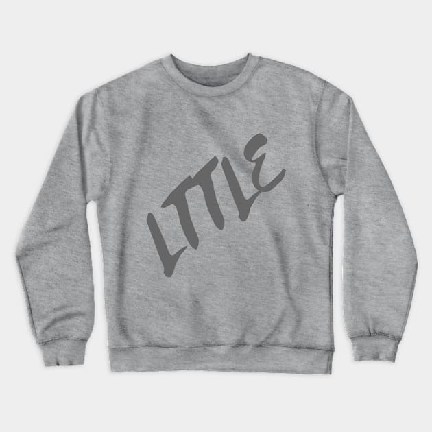 LTTLE - Grey Logo Crewneck Sweatshirt by LTTLE